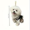 2D flat acrylic cute puppy holiday gift pendant cross-border car interior rearview mirror decoration pendant backpack pendant