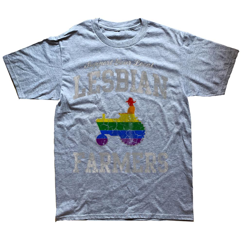 Funny Support Your Local Lesbian T Shirts Summer Style Graphic Cotton Streetwear Short Sleeve LGBTQ Gay Pride Gifts T-shirt