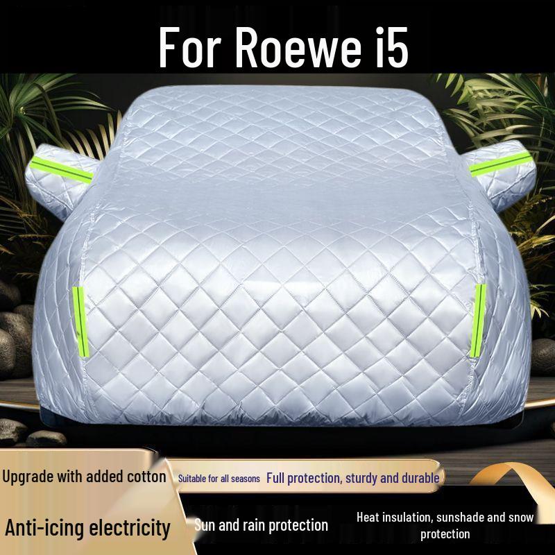 Roewe i5 All-Weather Car Cover: Sun, Rain Protection & Hail Guard with Thick Insulating Cotton Quilt Roewe i5