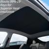 Sunroof Sunshade Panoramic Roof Electrostatic Adsorption Sun Protection Heat Insulation Cover For ZEEKR 7X LHD 2025-2026 Durable