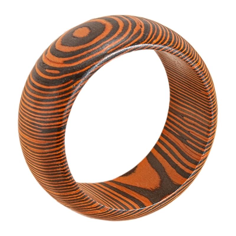 Geometric Bracelet Handmade Natural Wood Bangle Retro Wrist Jewelry For Women Fashion Accessories