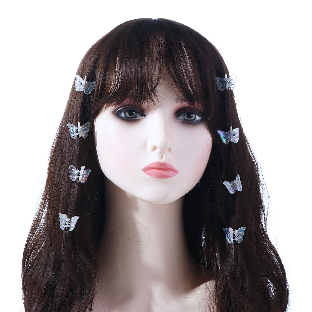Schmetterling Kleine Seitenklemme Koreanischer Stil Haarspange Frauen Haarschmuck Transparent Haarspange
