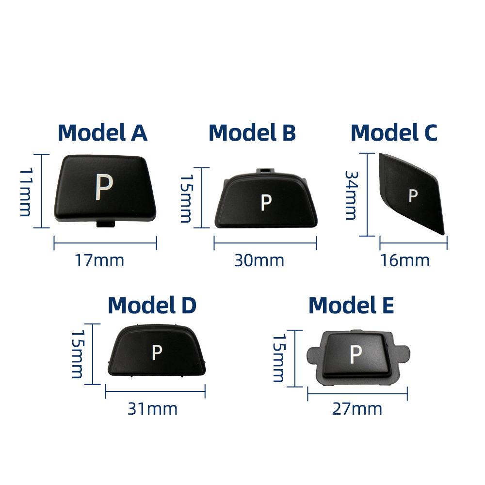 For BMW 1 3 5 6 7 Series X3 X4 X5 X6 F15 F16 F25 F26 F30 F31 F10 F11 F02 G12 G30 G08 Car Gear Shifter Knob P Parking Button Fit