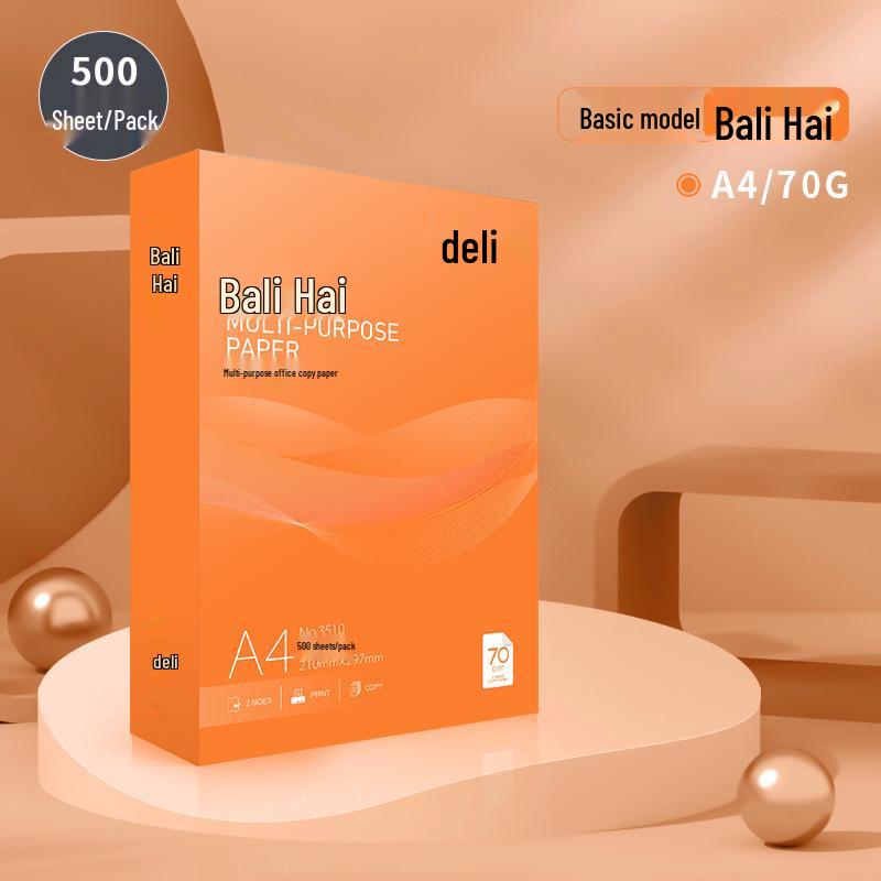 Deli Jia Platinum/Bali Sea A4 Dubbelsidigt Multifunktionellt Tryck- & Kopieringspapper, 70/80 GSM