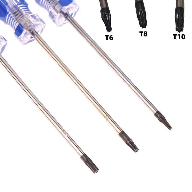 7 Teile/satz Manipulationssicheren Loch Reparatur Öffnungswerkzeug Für Xbox One 360 Ps3 Ps4 Ps5 Serie Schraubendreher Torx T6 T8 T10 Schraubendreher