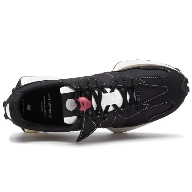 ColorsxStudios x New Balance 327 Schwarz Rumba Rot Unisex Sneaker MS327CT