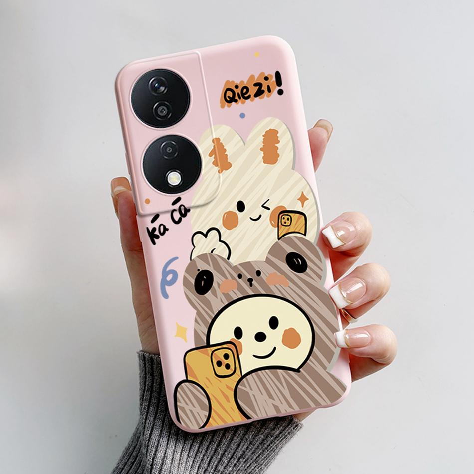 For Honor X7 X7a X7b Case Cute Astronaut Cartoon Cover Soft TPU Phone Case For Honor X7a X 7 a b HonorX7 HonorX7a HonorX7b Shell