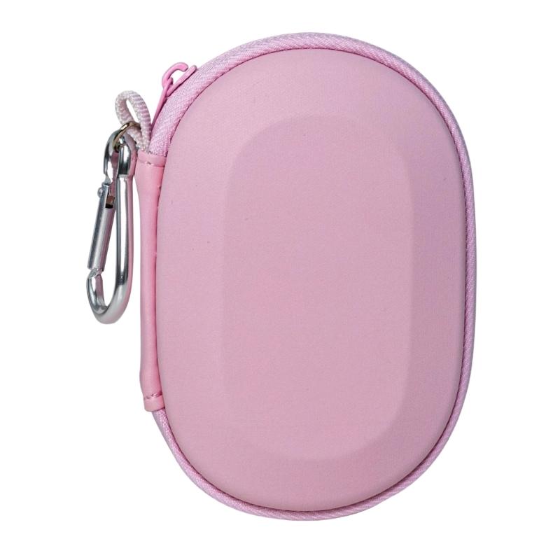 Durability Carrying Case For MX Anywhere3S Wireless Mouse Holder Box Featuring Soft Velvet Lining And Meshes Pocket