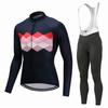Mens Long Sleeve Cycling Jersey Shorts Set Mountain Bike Riding In