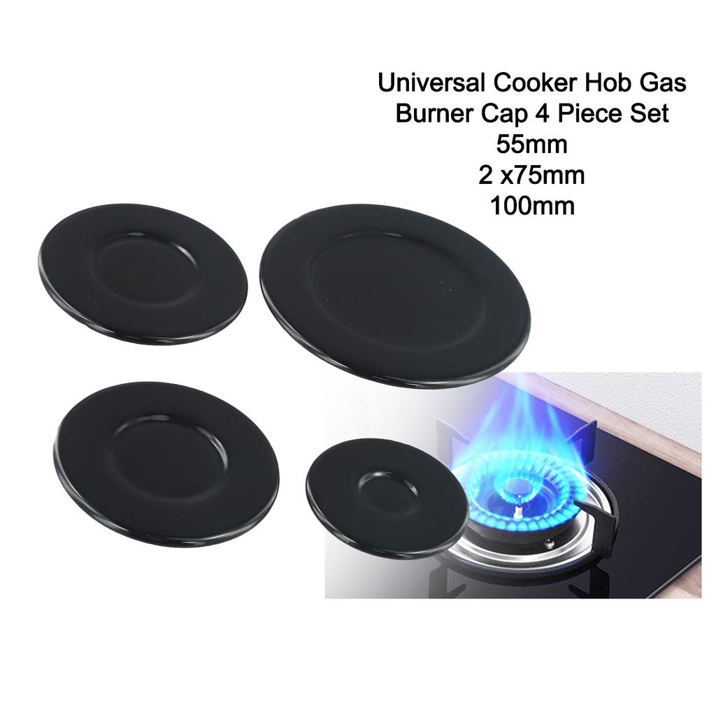 4Pcs/set Cooker Hob Gas Burner Cap 55mm 75mm 100mm For SABAF Oven Gas Hob Burner Crown Flame Cap Kitchen Access