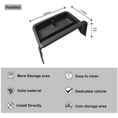 Mittelkonsolen-Organizer Armaturenbrettablage Für 2025-2025 Nissan Rogue S/SV/Rock Creek Vordere Armaturentafel Aufbewahrungsbox Autozubehör