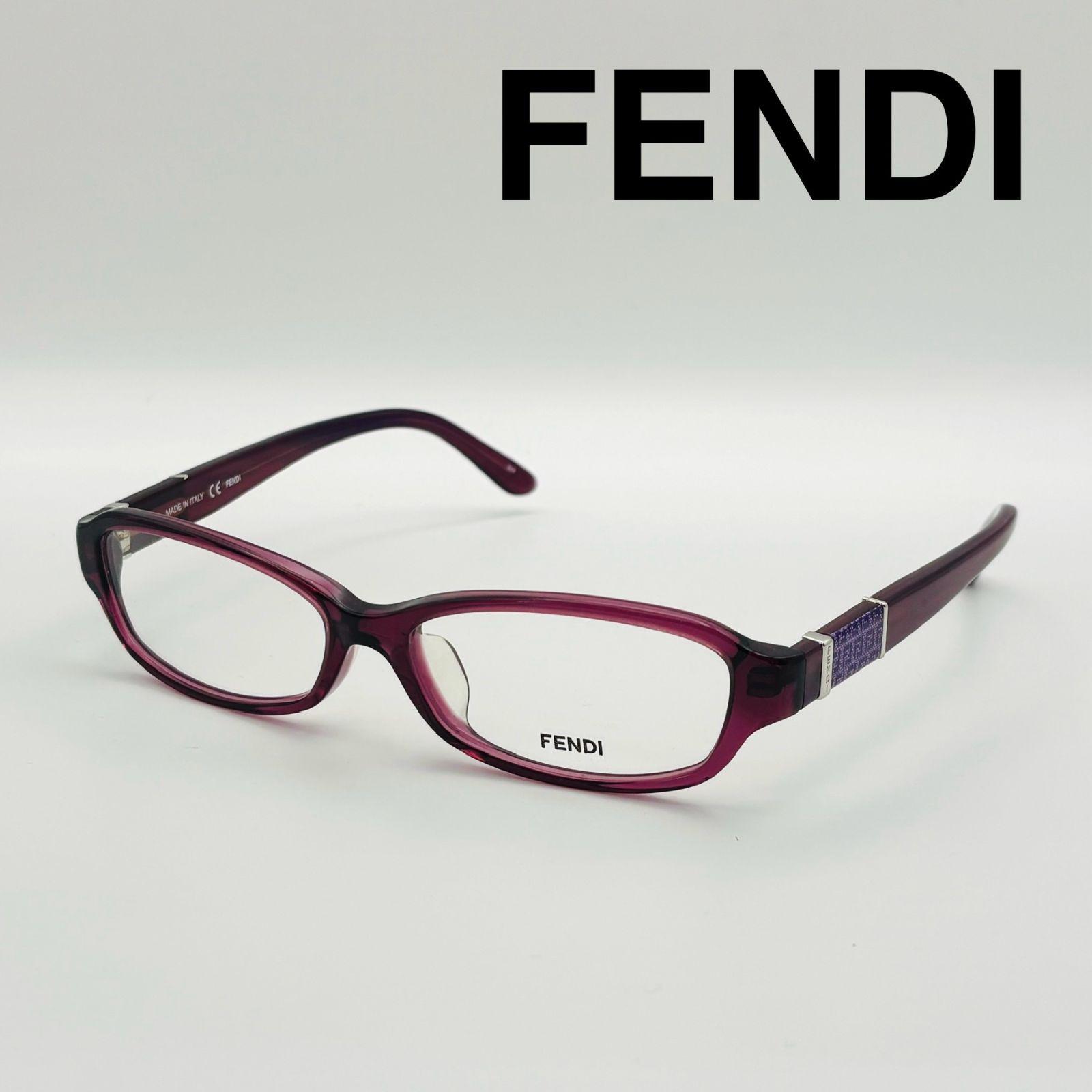 Used [New and unused] FENDI 1004A Glasses Frame PURPLE