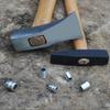 10Pcs Safety Conical Handle Wedges Round Safety Wedges Axes Hand Metal Wedges Hammer Handle Steel Wedges Handle Wedges