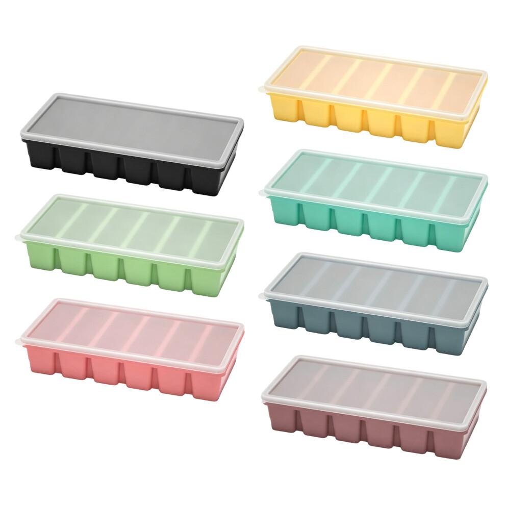 Silicone Ice Cubes Molds Make 6 Long Ice Stick-Turquoise