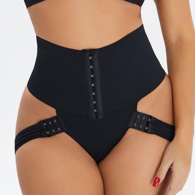 Vita Regolabile Modellante Glutei Controllo Pancia Pantaloncini con Bottone Davanti Lingerie da Donna moda