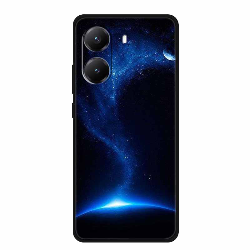 For Poco X7 Pro 5G TPU Silicone Cover Bumper For Xiaomi Poco X7 Pro 2412DPC0AG Shield Funda Moon Space Phone Back Case Coque