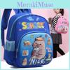 Backpack Kidfriendly Animated In Pink Purple Green And Blue For Use School