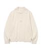KNITTED Cotton Button Collar Knit Oatmeal