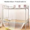 Mosquito Net Insect Mesh Net Square Single Bed Protect Netting Cover for Student Dormitory