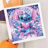 DIY Diamond Painting Kit with Frame,Stitch Full Circle Mosaic 5D DIY Cross Stitch Kit Home Decoration with Frame, Handicraft Hobby Collection