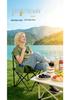 Moon Chair Set: Portable Outdoor Folding Chairs & Fishing Stool (3-Piece)