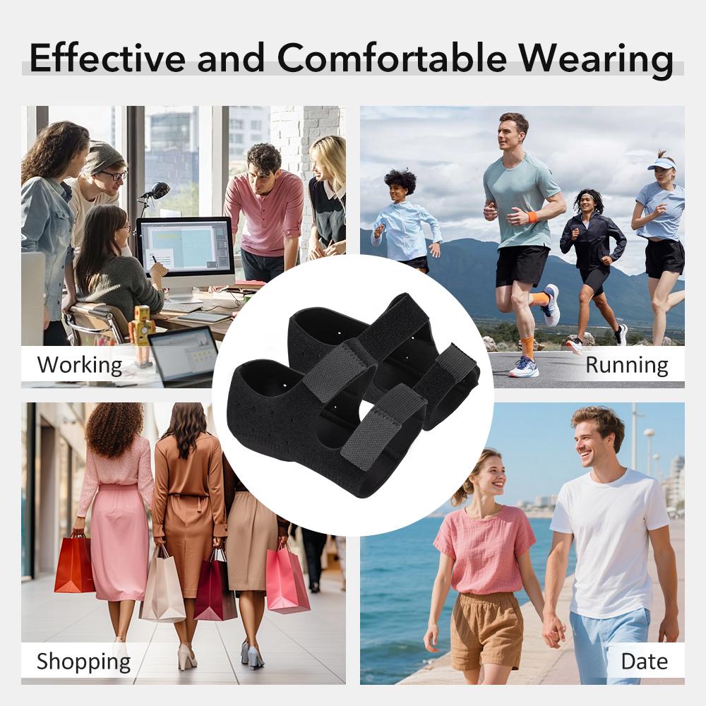 Plantar Fasciitis Heel Spur Foot Support With U-Shaped Heel Cups for Heel Relief Adjust Tightness Insoles for Man Woman Walking