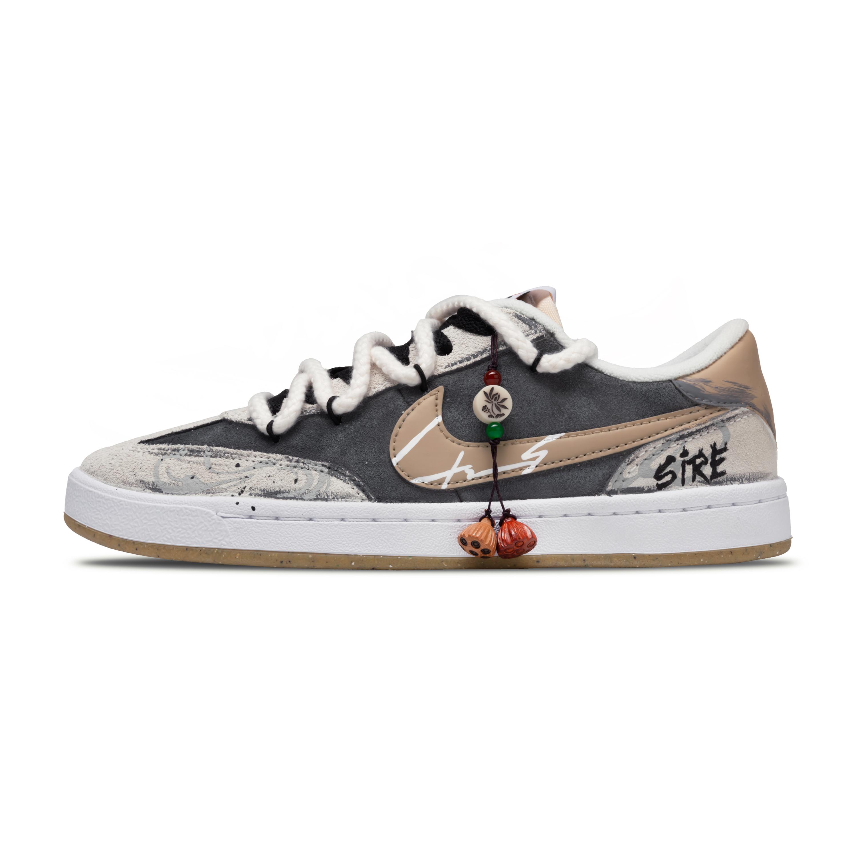 

Nike SB FC Classic Gray Lotus Bearing Dew Low top Skateboard Shoes Men s Yellow Gray 909096-111(Team1233-) 43