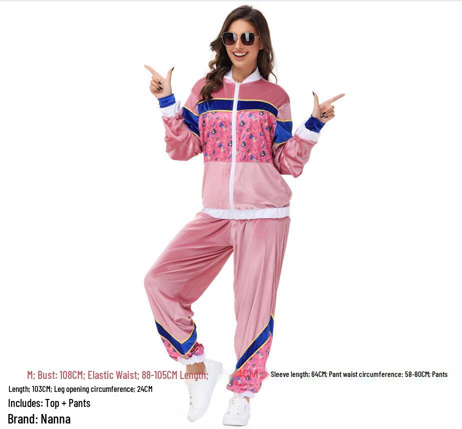 Halloween 70s Disco Hippie Costume