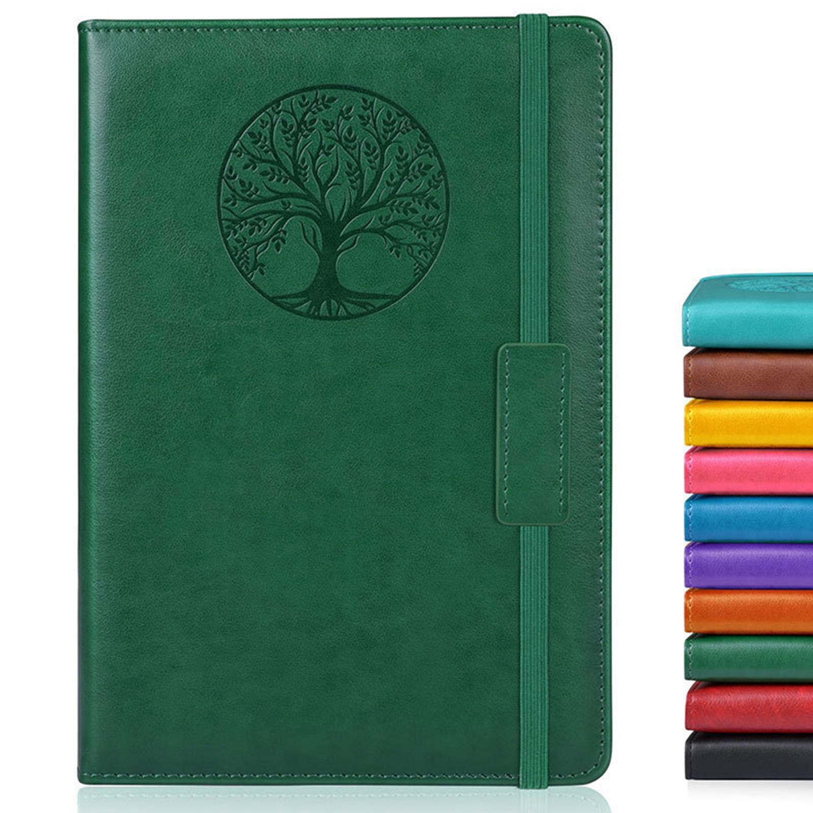 A5 Soft Leather Vintage Notebook, Suitable For Work, Study And Travel. Leather-bound Writing Notebook, Schedule Planning Notebook