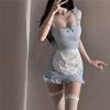 Suspender lingerie little maid pure lust lace suit sexy advanced girl nightdress cosplay woman