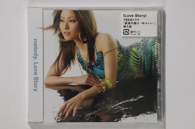 CD MELODY - Love Story TFCC89206 TOY'S FACTORY 2007 Japan Obi Japanese Pop/Rock Used