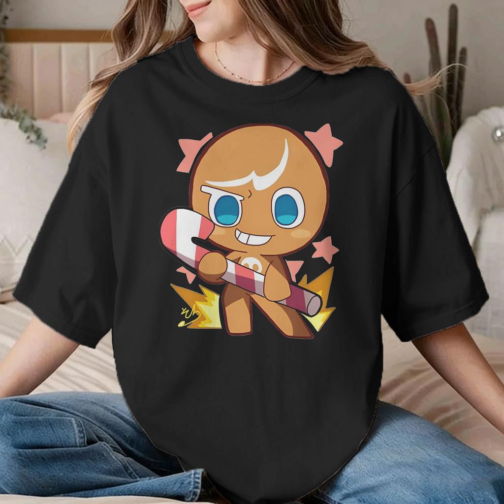 Unisex Unisexs Tshirts Sorbet Shark Cookie Cookie Run Kingdom 100 Cotton Tees Short Sleeve T Shirt O Neck Clothing Plus Size
