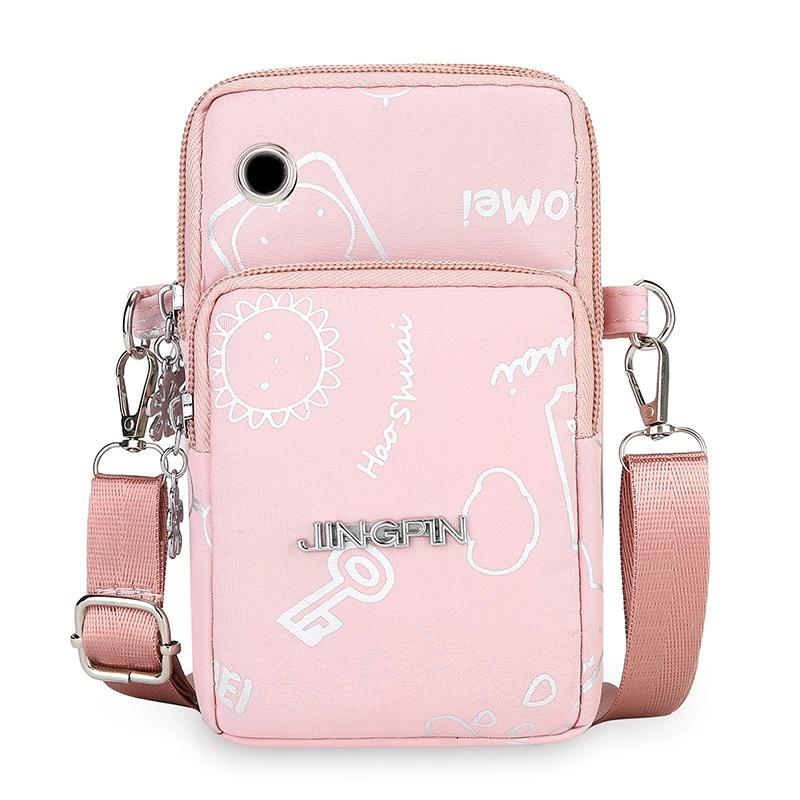 Mobile Phone Bag, Women's Oxford Cloth 2025 New Arm Bag, Sports Fashion Versatile Outdoor Fitness Wrist Bag, Cycling Bag