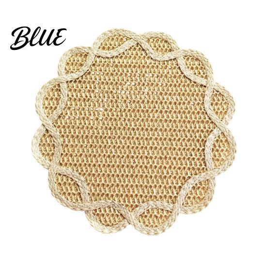 Home Dining Placemat Woven Placemat Heat Insulation Non-Slip Table Mat