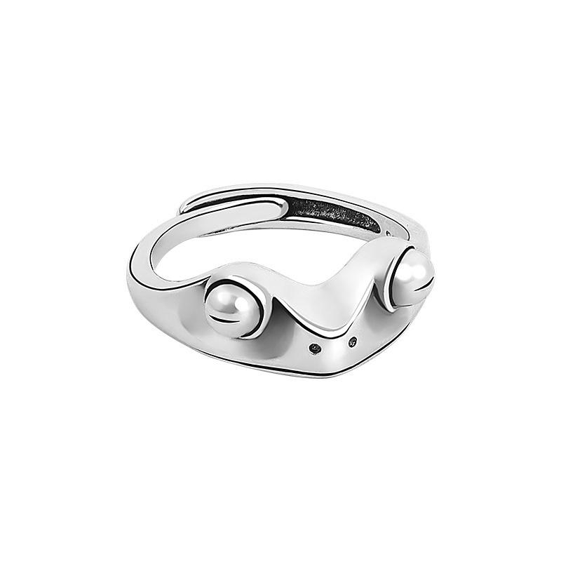 Open Ring Fashion Ring Vintage Exquisite Luxury Frog Ring