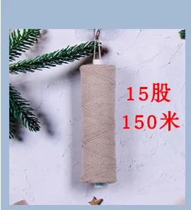 15-60 Strands Scented Candle DIY Smokeless Wax Wick  Cotton Thread Paper Wax Wick Soy Wax Candle Making Supplies