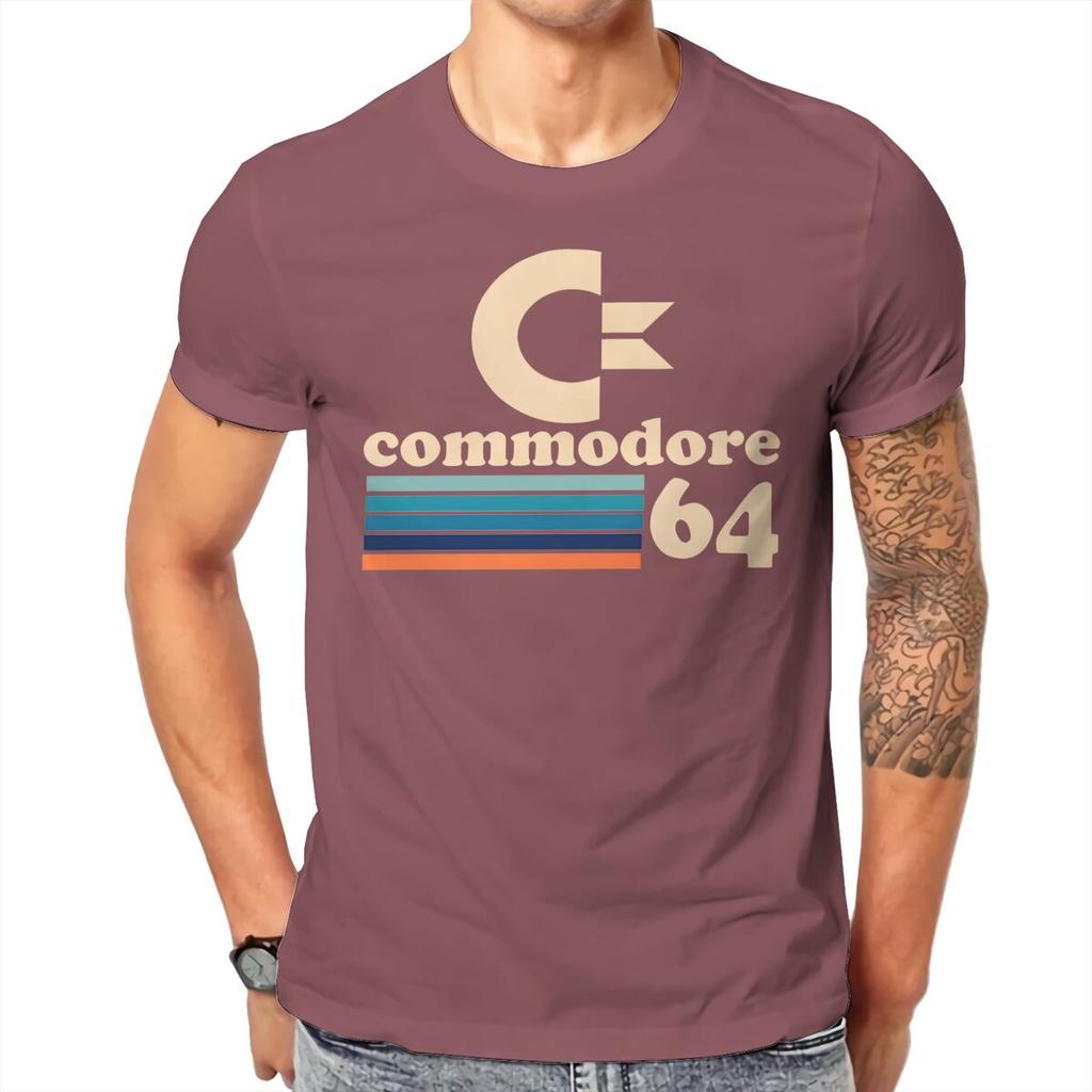 T-shirt Commodore 64 Uomo Unisex T-shirt Cotone Abbigliamento Unisex