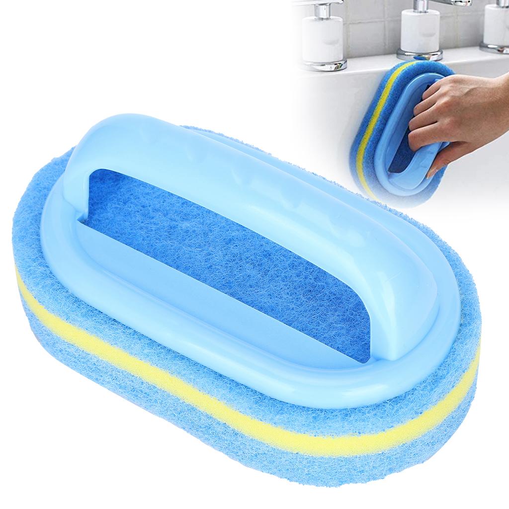 Sponge Brush Multifunctional Cleaning Brush Bathroom Kitchen Bathtube Toilet Cleaning Brush