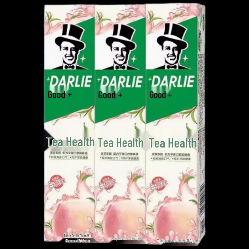 

Darlie Tea-Care Peach Fresh Breath Toothpaste (3x160g)