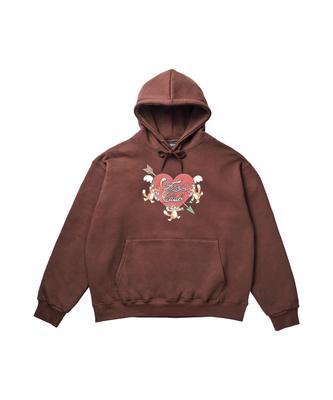 [Cosmopolitan X Mimgorithm X Compagno] Fox Club Hoodie Brown