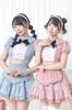 Lyrical Palette Cosplay Halloween Idol Tweed Maid Pink [Clear Stone] Women's