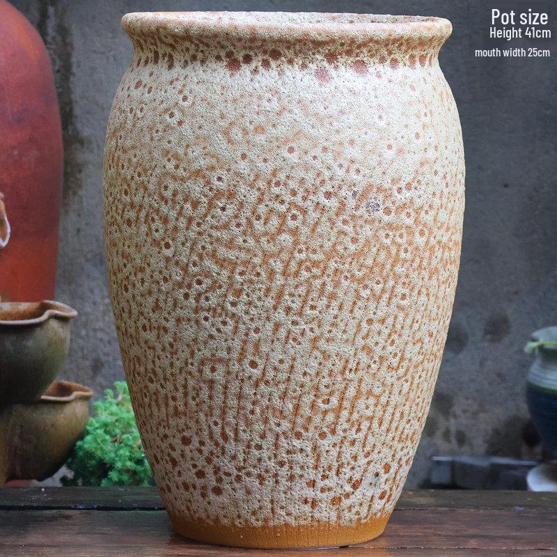 Extra Large Ceramic Succulent & Flower Pot for Trees and Plants