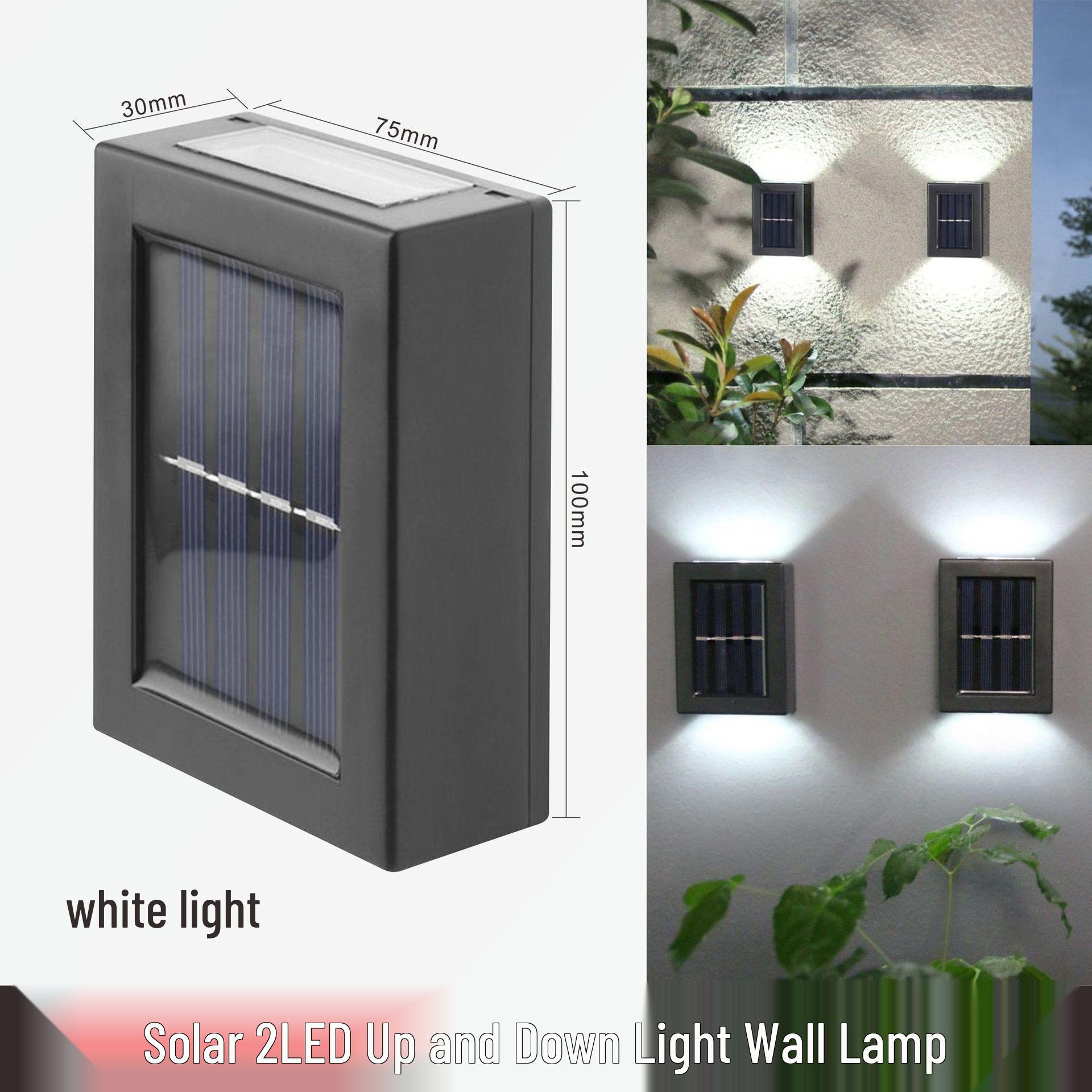 

Водонепроницаемый солнечный уличный настенный светильник, беспроводной атмосферный ночник для балкона и ландшафтного оформления