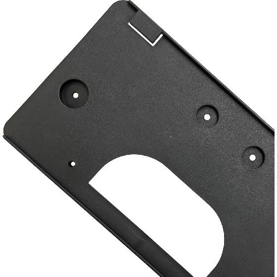 Front Bumper License Plate Frame Bracket Holder Compatible with 2003 2004 2005 2006 2007 GMC Sierra 1500 2500HD 3500HD Replace 15199886,GM1068135