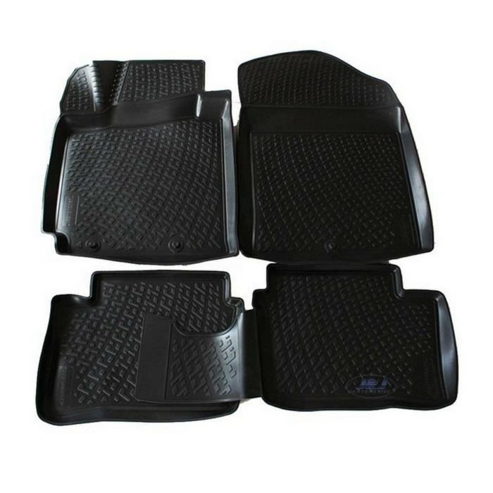 Tapis De Sol En Caoutchouc 3D Exclusive J&J AUTOMOTIVE Pour Kia Picanto 2011-2017