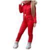 Women Fashion Casual Thick Hot Snowboard Skisuit Outdoor Sports Zipper Ski Suit