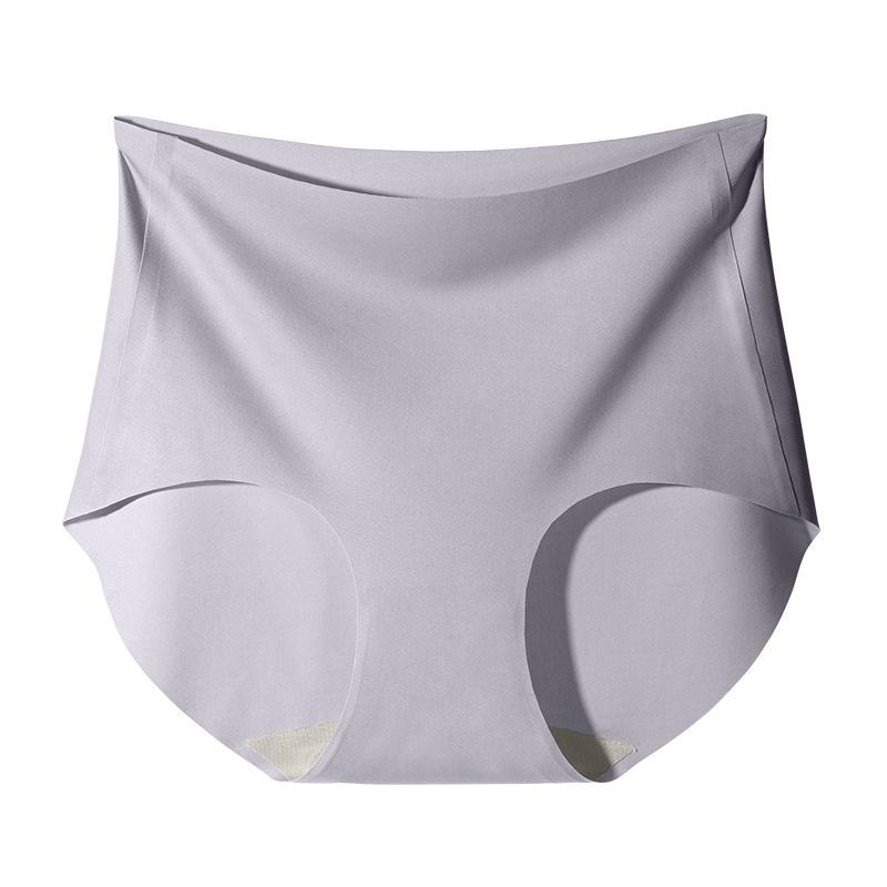 High Waisted Seamless One Piece Underwear Elastic and Comfortable Underwear Ice Silk Underwear Antibacterial Triangle Pants