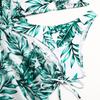 Digital Print Three Piece Drawstring Sexy Bikini Swimsuit Fashion For Summer Vacation