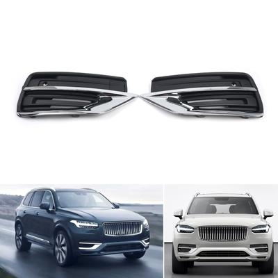 Front Bumper Fog Light Grille Replacement Fog Lamp Grille Trim Cover for XC90 2020 To ONWARDS Replace 31663539 31663514
