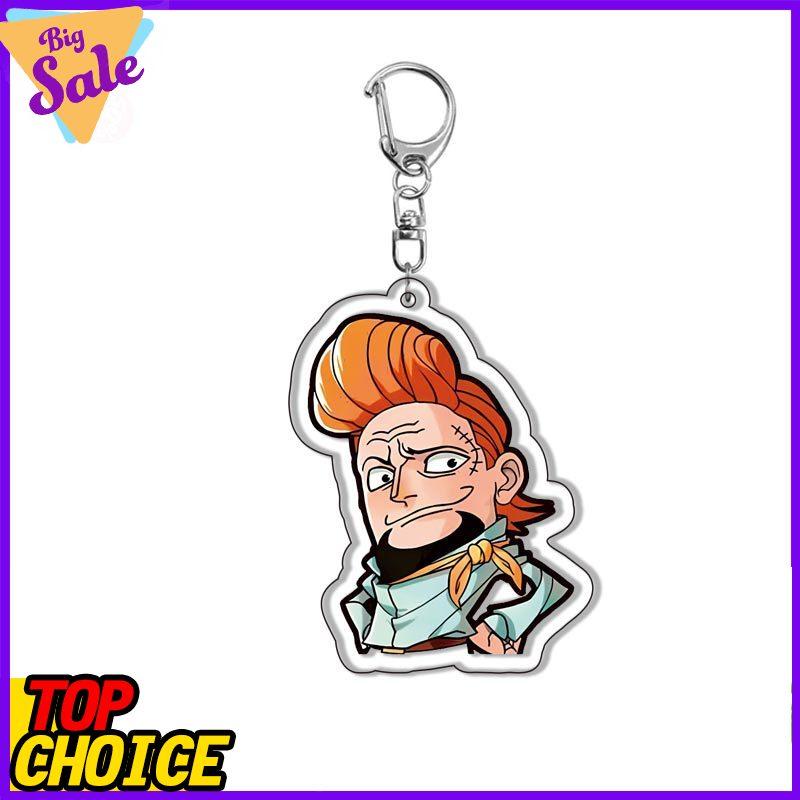 Roronoa Luffy Zoro Keychain Acrylic Anime Keychain Pendant Anime Merchandise Cosplay Accessories Gift For Fans